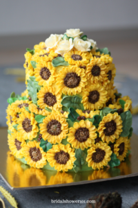 sunflower cake