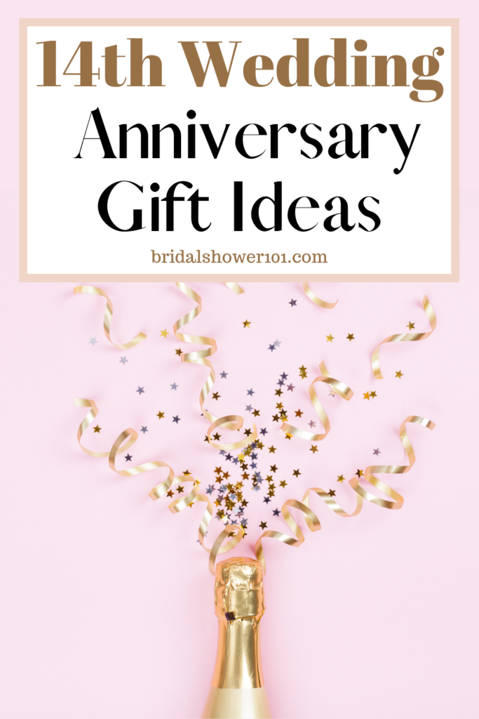 Cute 14th Wedding Anniversary Gift Ideas | Bridal Shower 101