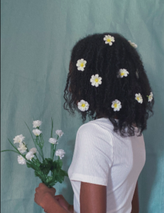 Cottagecore Hairstyles daisies