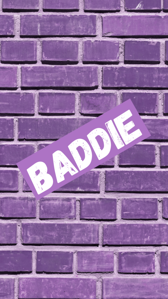 purple baddie wallpaper