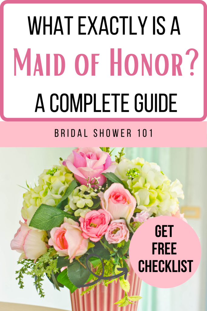 maid of honor