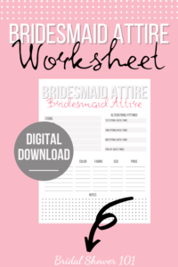 maid of honor planner bridesmaid attire