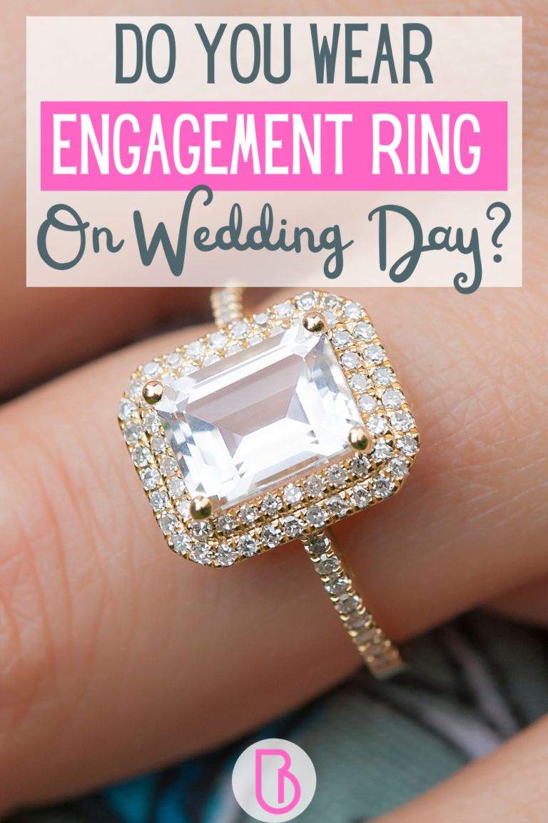 Do You Wear Engagement Ring On Wedding Day? Bridal Shower 101