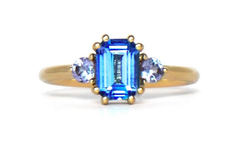 London Blue Topaz Engagement Rings (Ocean Blue) | Bridal Shower 101