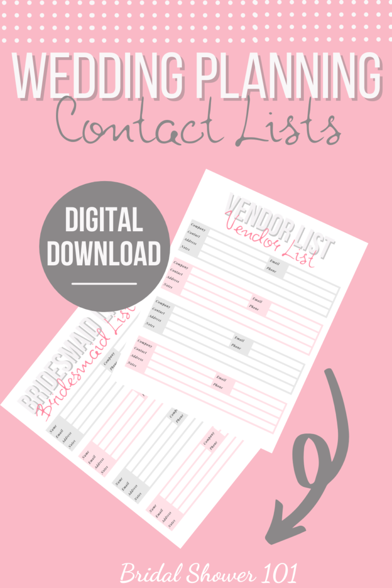 Best Maid Of Honor Planner Out There (Printable and Fillable) | Bridal ...