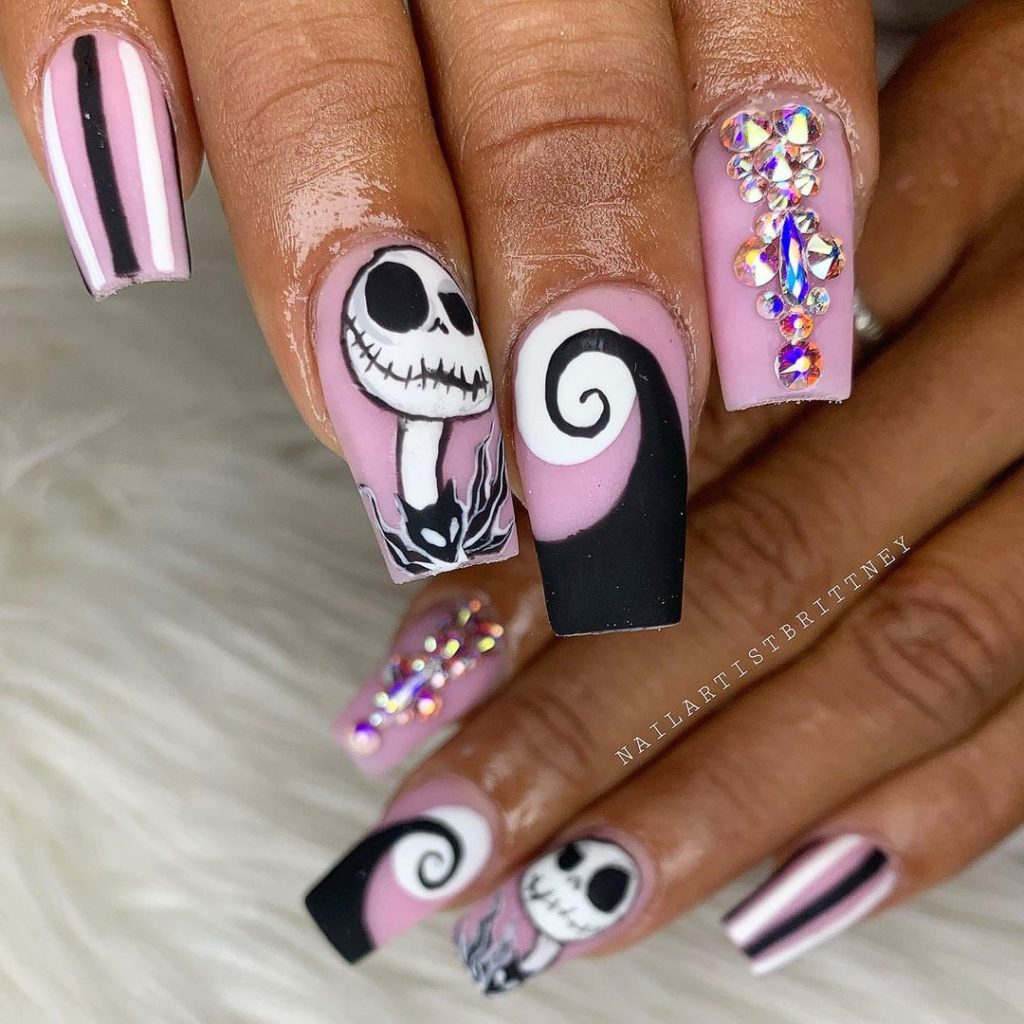 the nightmare before christmas nails