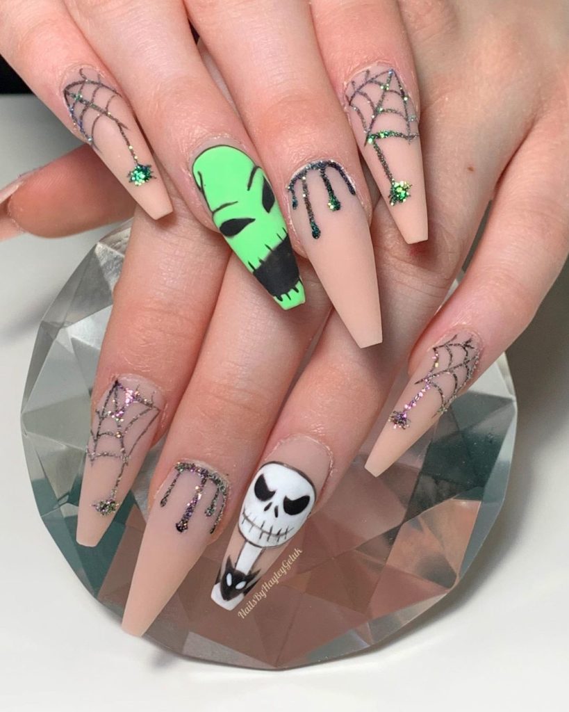 nightmare before christmas nail decals