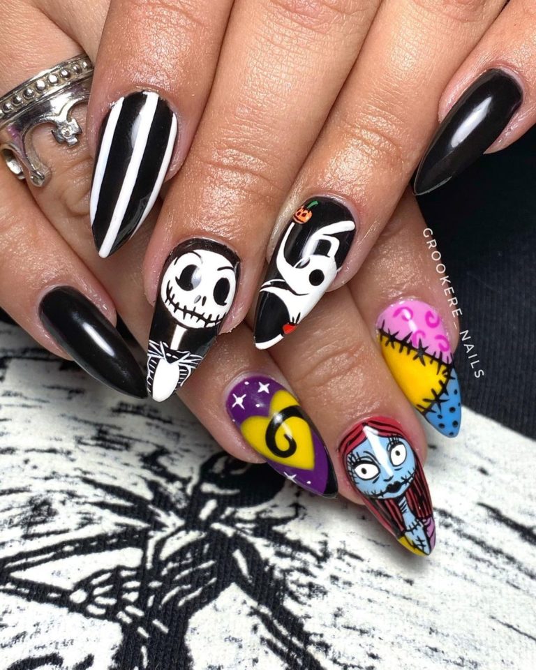 What’s This? Nightmare Before Christmas Nails | Bridal Shower 101