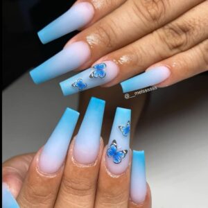 baddie acrylic nails