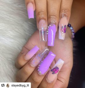 baddie nails