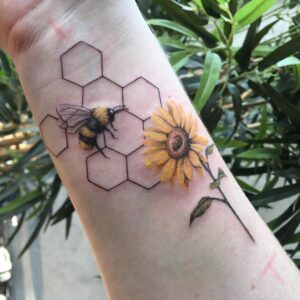 sunflower tattoo ideas
