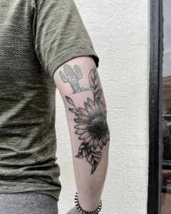 sunflower tattoo designs