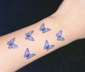 baddie-tattoos-butterflies | Bridal Shower 101