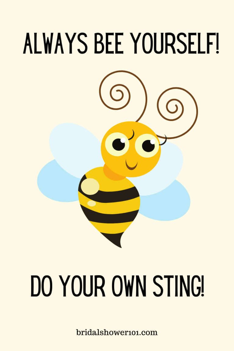 Bee Puns and Jokes That Really Sting | Bridal Shower 101