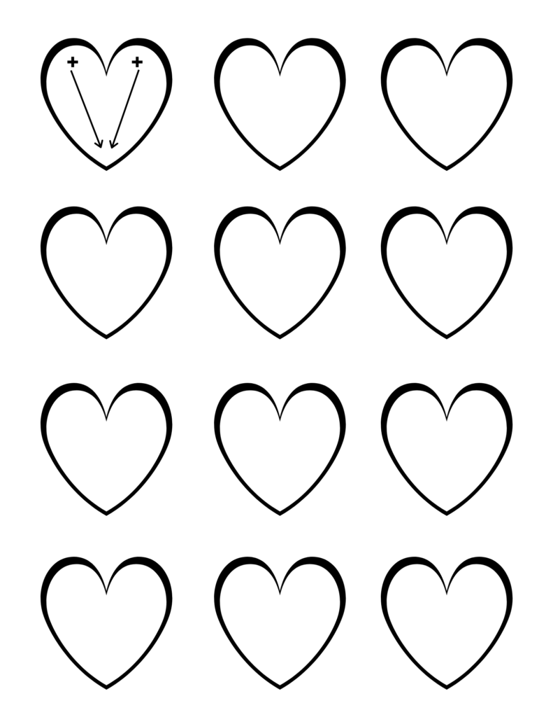 Free Printable Macaron Template And Piping Outline (PDF) Bridal