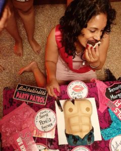 bachelorette party cake