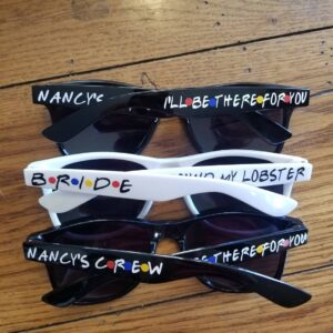 friends themed bachelorette party favors