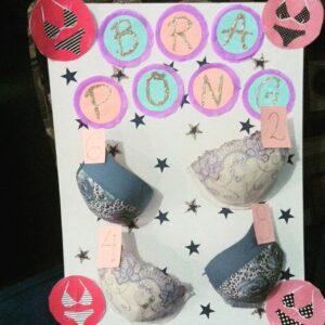 bra pong DIY