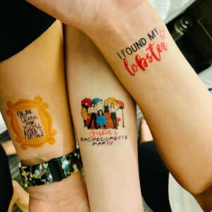 friends themed bachelorette party ideas