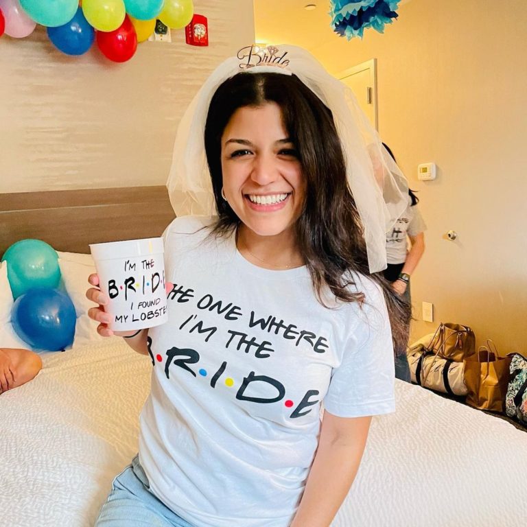 friends themed bachelorette party