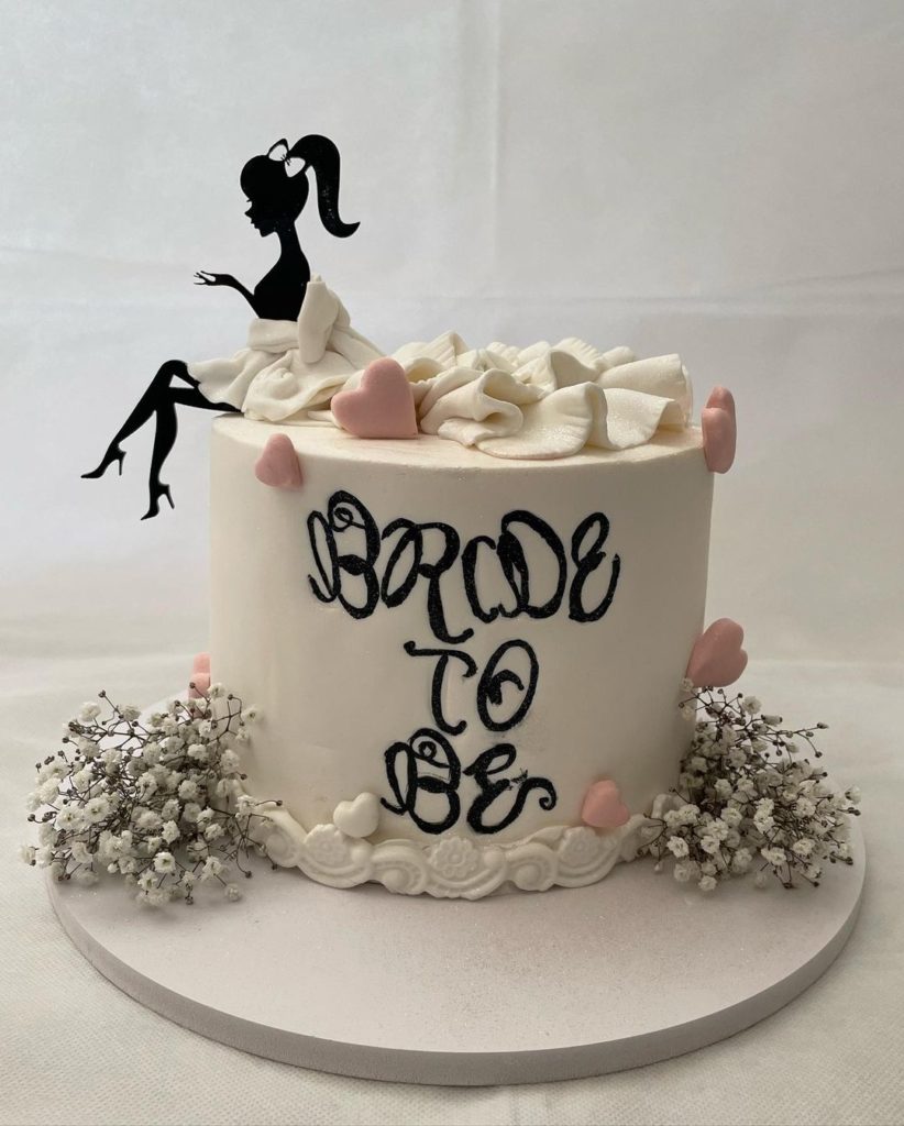  bachelorette party cake bride to be