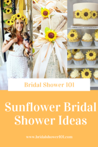 sunflower bridal shower