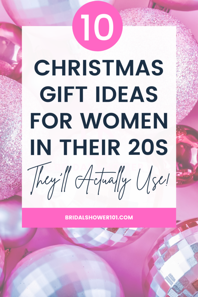 Christmas gift ideas for women in their 20s