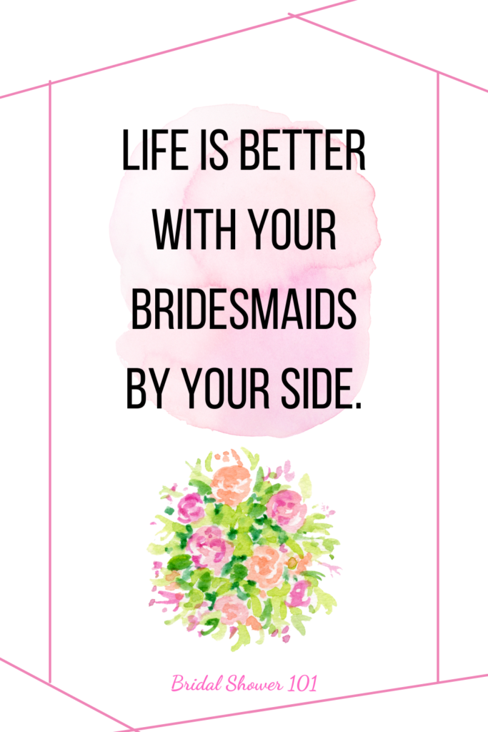 bridesmaid quotes