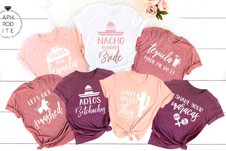 final fiesta bachelorette party t shirts