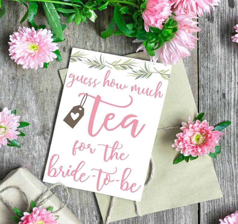 tea party bridal shower ideas