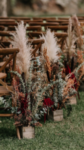 terracotta wedding decorations