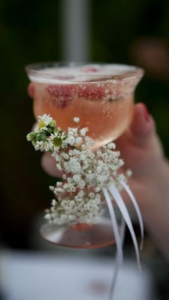 cinnamon rose wedding drink
