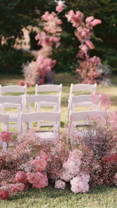 cinnamon rose table setting