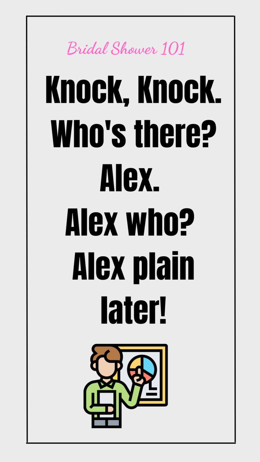 87 Funny KnockKnock Jokes for Everyone Bridal Shower 101