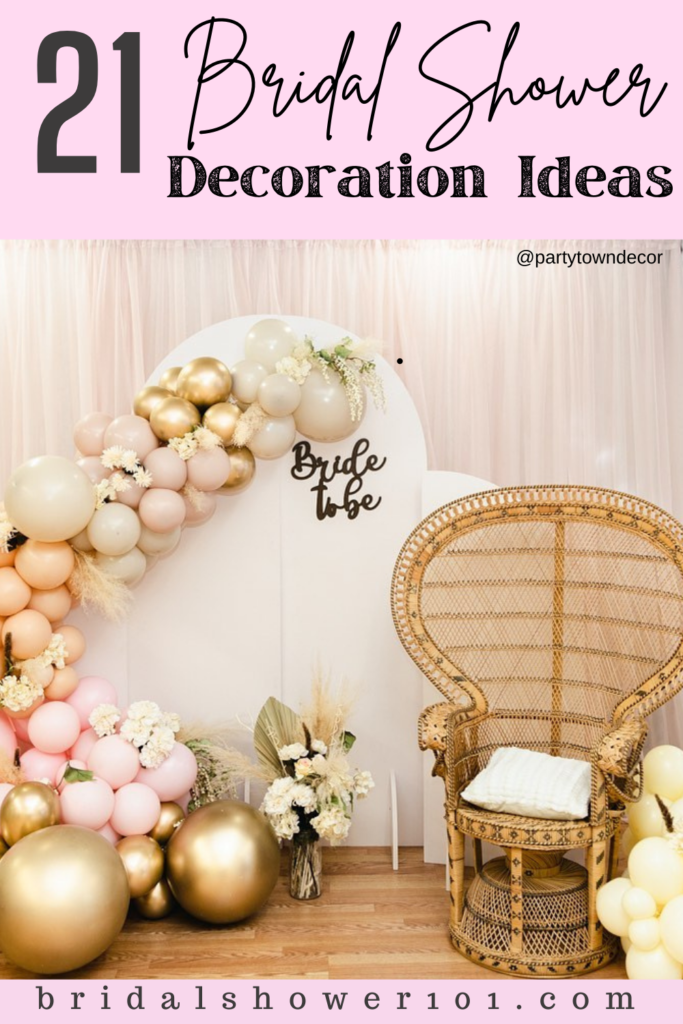 21 Bridal Shower Decoration Ideas | Bridal Shower 101