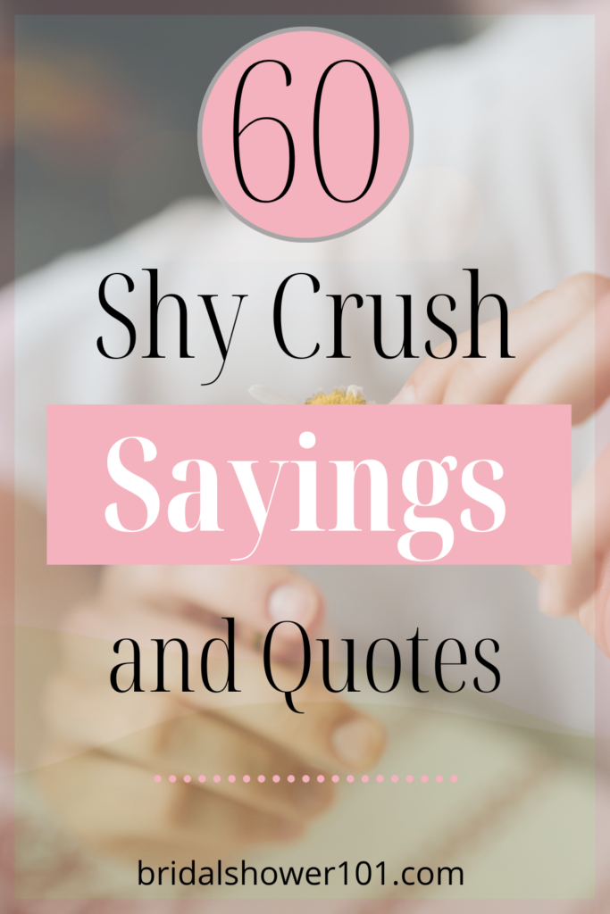 shy crush quotes