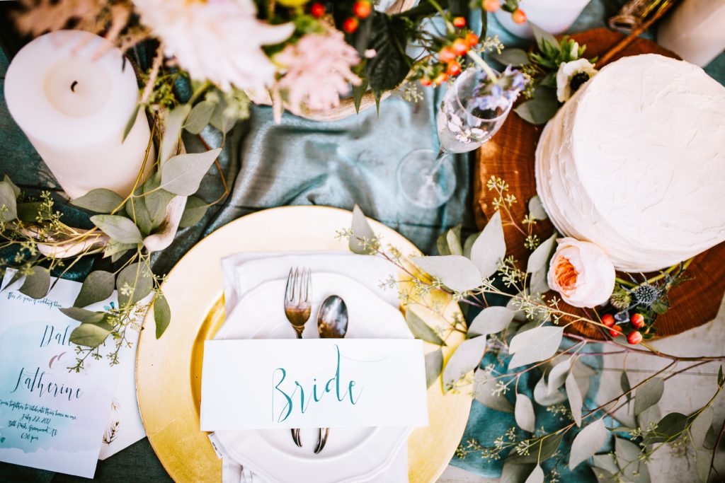 bridal shower decoration ideas table setting