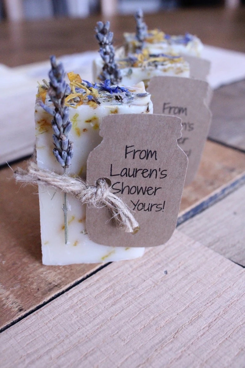 Bridal shower soap favors