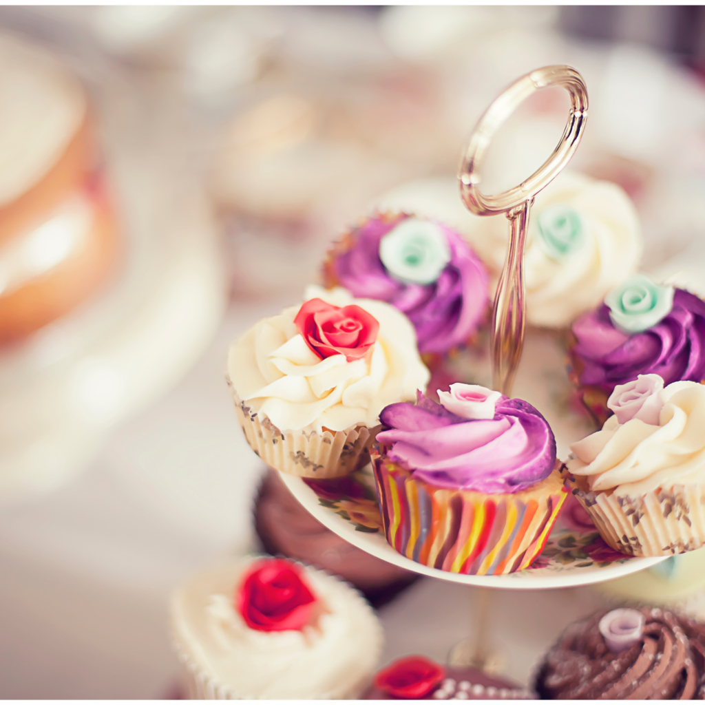 bridal shower food ideas cupcakes