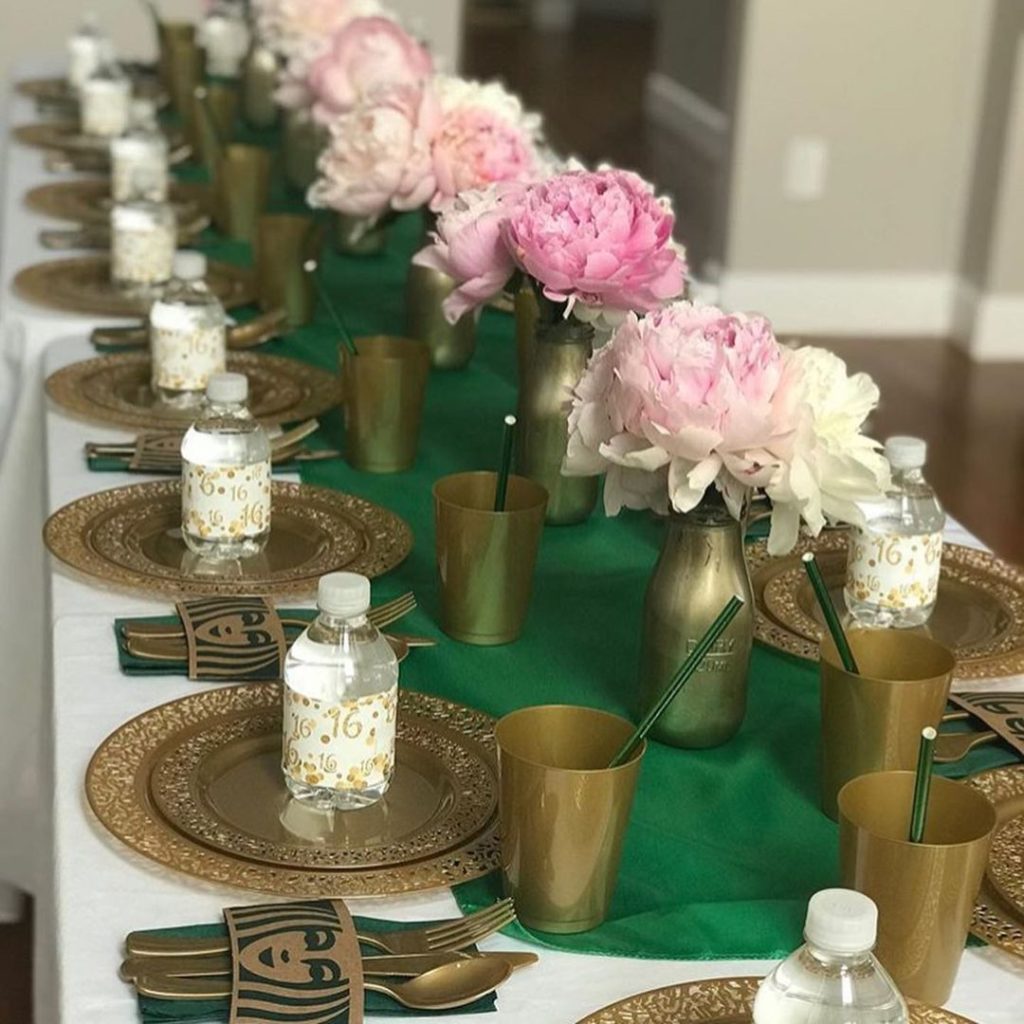 coffee themed bridal shower decorations
