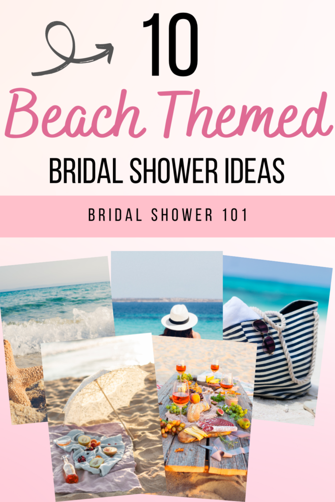 beach bridal shower ideas