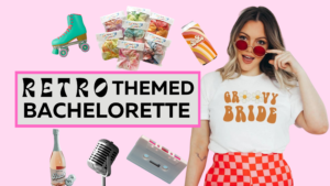 retro bachelorette party