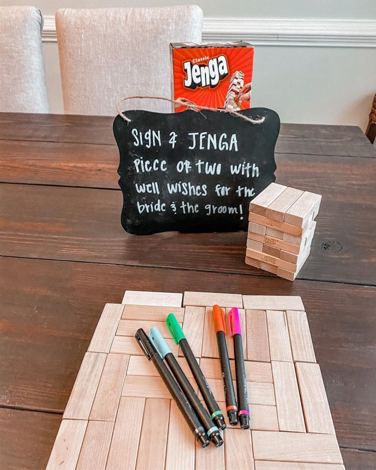 Bridal Shower Jenga | Bridal Shower 101