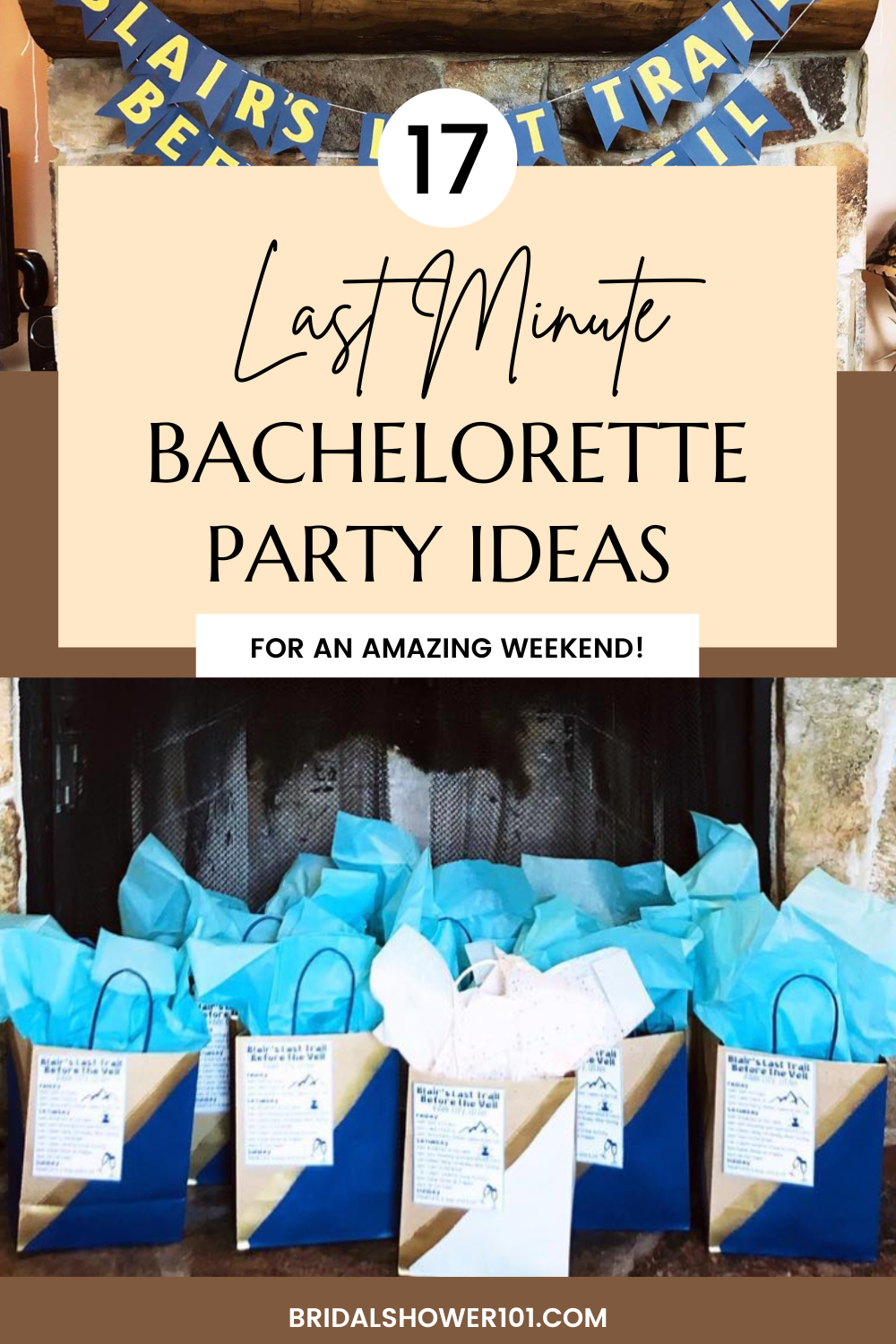 Last Minute Bachelorette Party Ideas | Bridal Shower 101