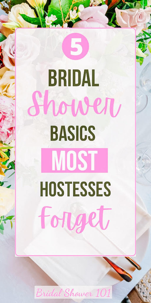 Bridal Shower 101