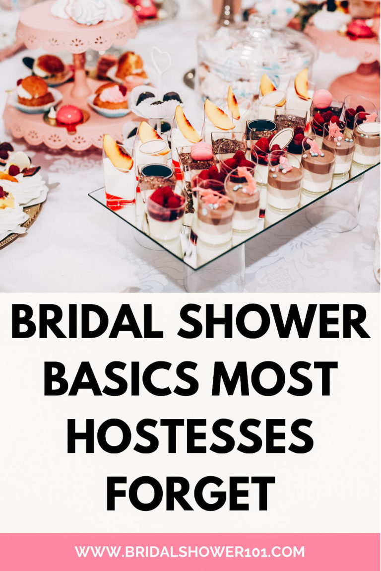 5 Bridal shower basics most hostesses Bridal Shower 101