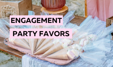 engagement party favors