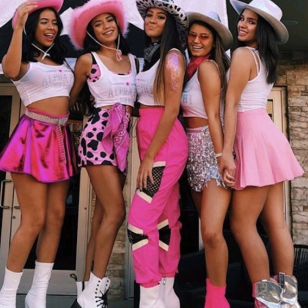 pink halloween costume  space cowgilrs