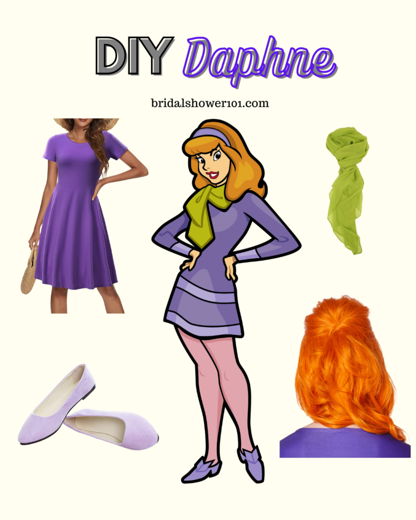 diy daphne costume