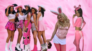 pink halloween costume